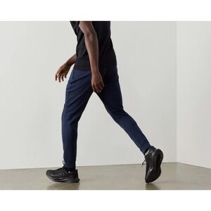 Mack Weldon Radius Flex Jogger Pants Mens XXL Blue Gray Cotton Stretch RN 137077